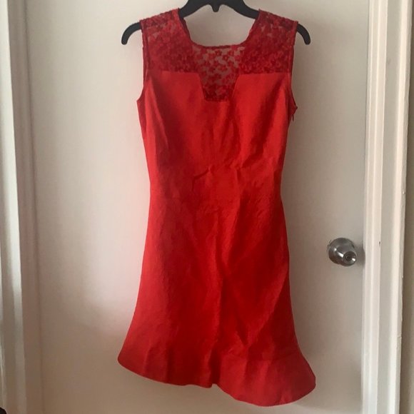 Maje Structured / Asymmetrical Dress - Picture 1 of 5